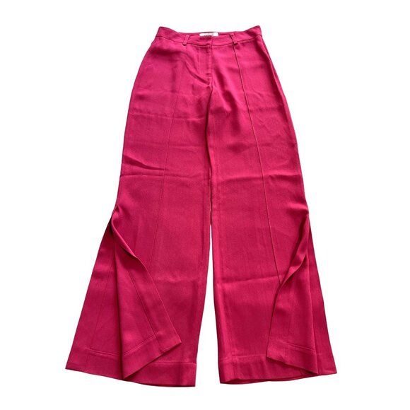 Nxt Lvl Wide Leg Pants in Heidi Pink - Picture 2 of 6